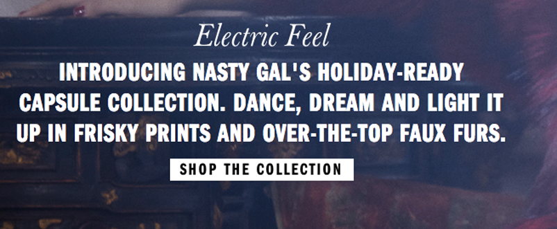 nastygal creative ecommerce copy