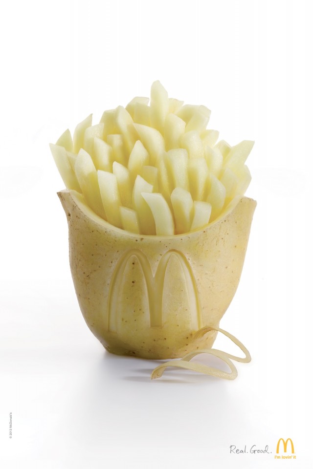 McDonalds Whole Potato ad