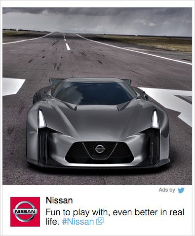 nissan promoted tweets