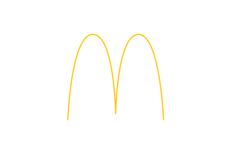 minimalistic-logos-of-famous-brands-mcdonalds