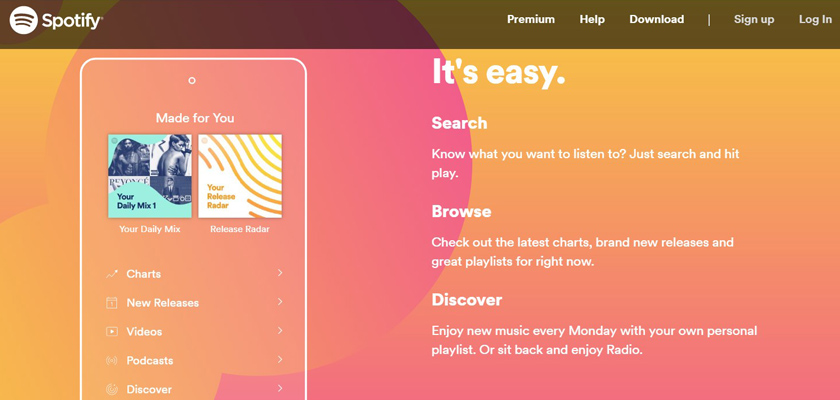 spotify-website-example