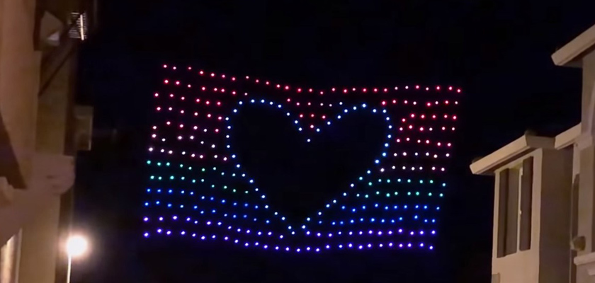 olympic drone light show