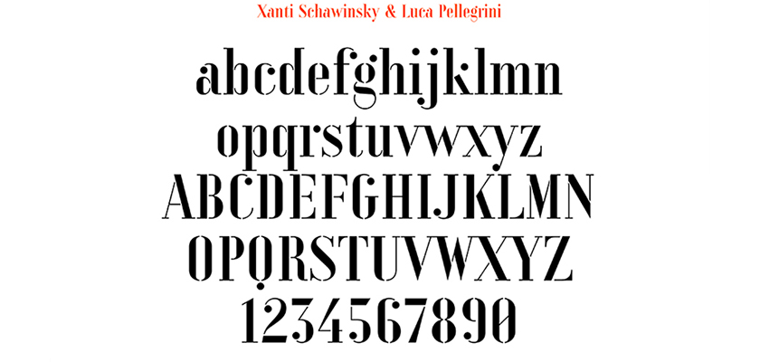 xanti-schawinsky-typeface-bauhaus