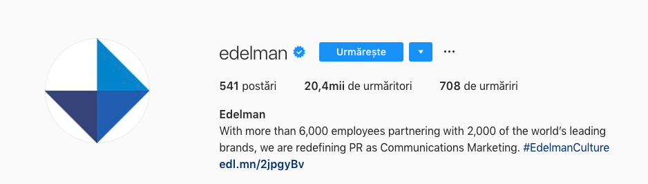 edelman-instagram-account