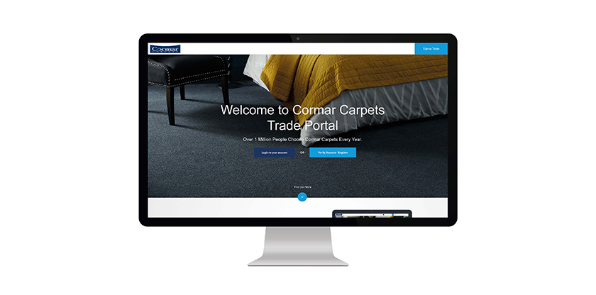 cormar-carpets-web-design-trade-portal-b2b