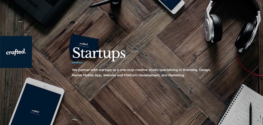 Crafted full service digital agency for startups