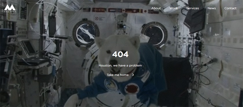 Massive Media, agence de marketing digital 404 pages