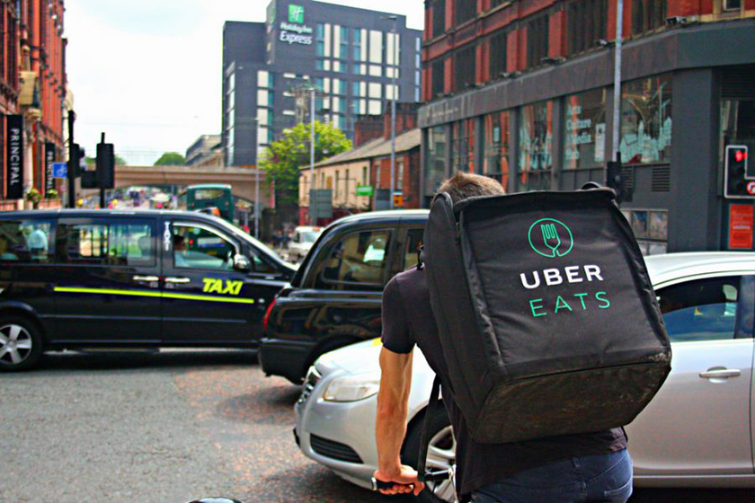 uber eats 221 drone food delivery - Sabma Digital