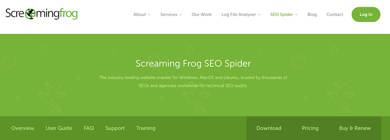 screaming frog for technical seo audit