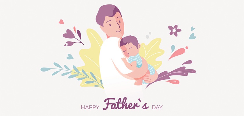 Happy Fathers Day Printed Design Keyboard Decals by Smarter Designs for 12 inch MacBook