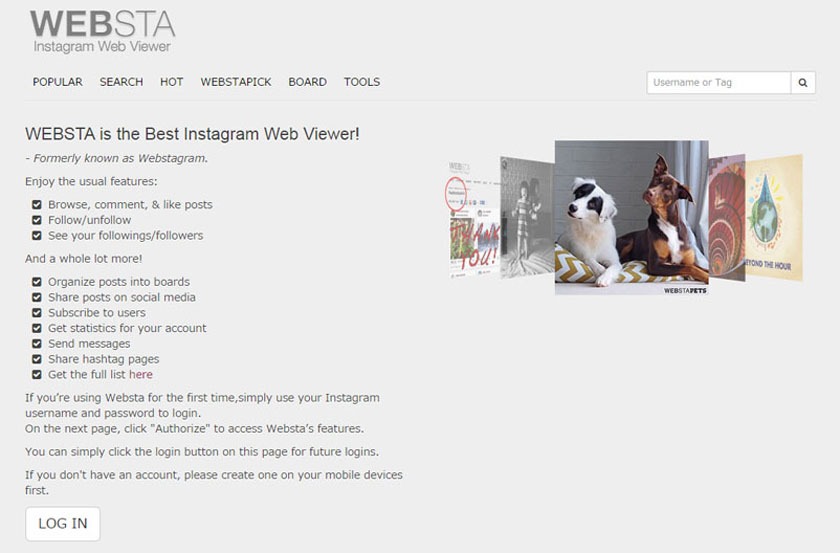 websta-instagram-tool