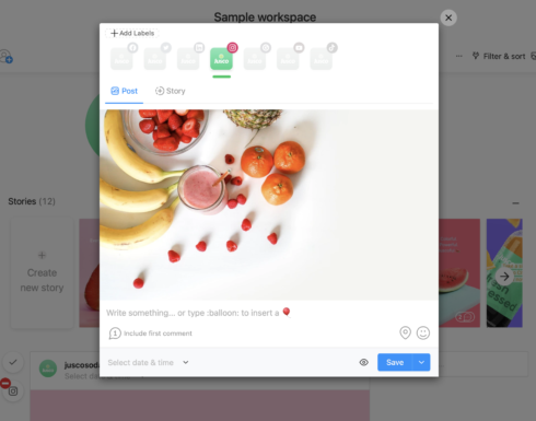 Planable Create Post