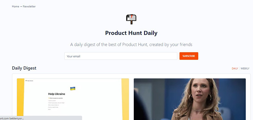 product-hunt-newsletter