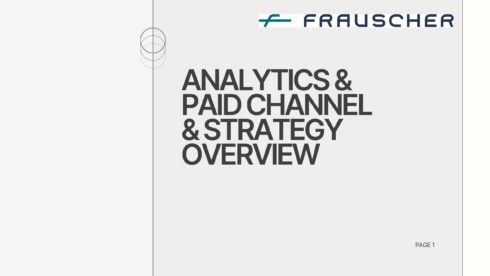 Black and Cream Clean and Simple Social Media Marketing Report Presentation