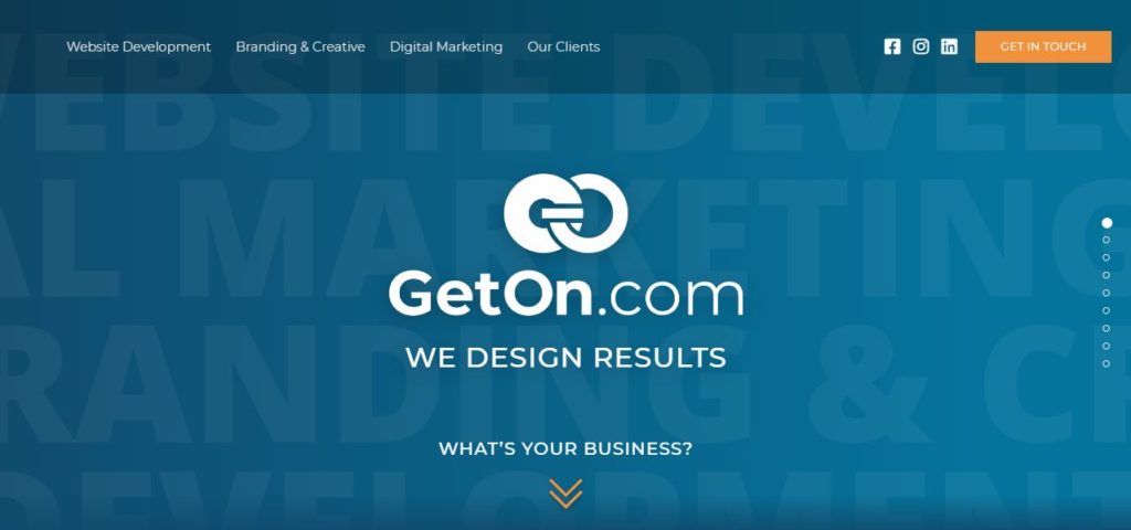 geton agency for tourism industry