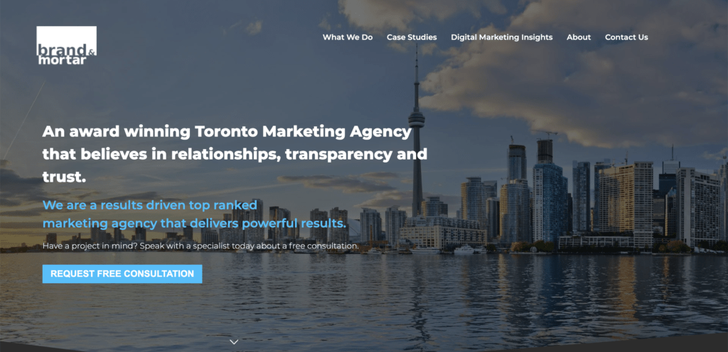 best real estate marketing agencies in Canada-brand-mortar