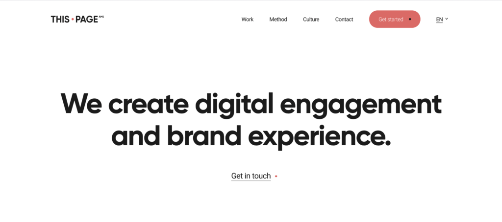 this page digital agency amsterdam