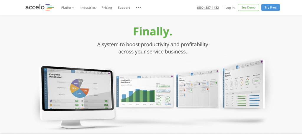 Project Management Software accelo