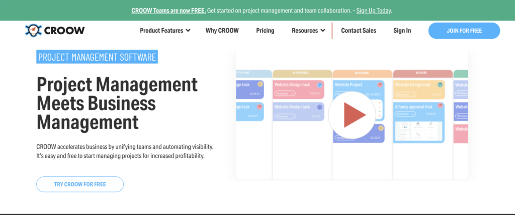 croow Project Management