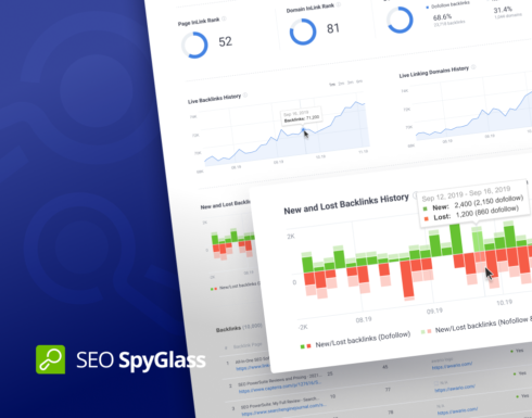SEO PowerSuite SpyGlass