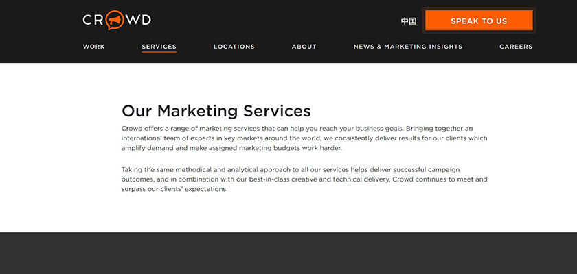 Crowd digital marketing agency specialized with SEO services for startups