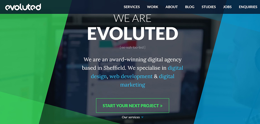 content marketing agency, Evoluted