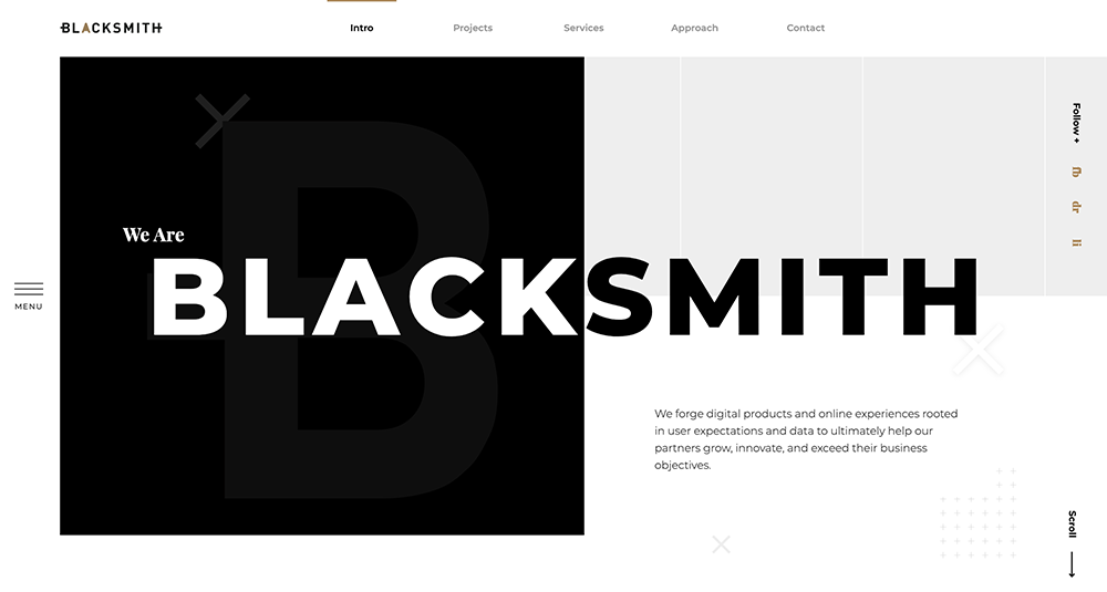 Blacksmith Agency, meilleure entreprise de conception de sites Web aux États-Unis
