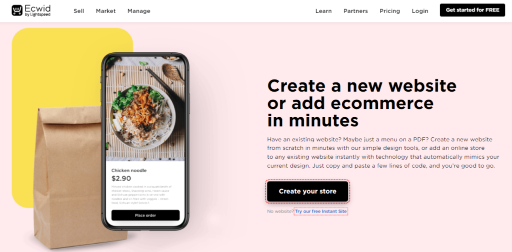 ecwid-website-builder-for-restaurants