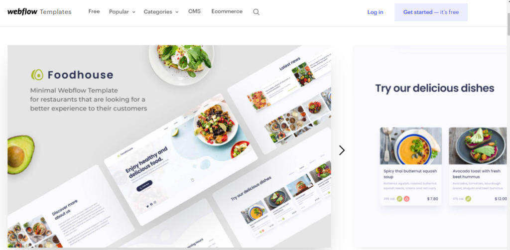 webflow-website-builder-for-restaurants