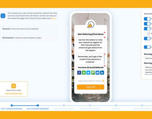 Referral Factory Campaigns
