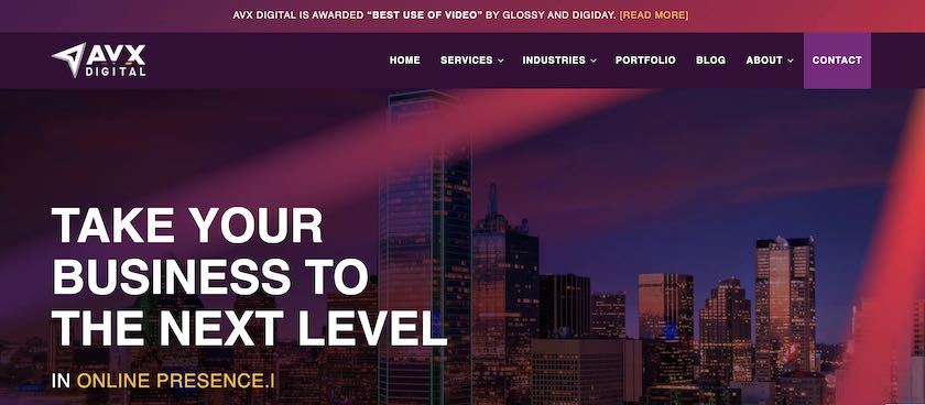 top creative agencies in the USA, AVX Digital