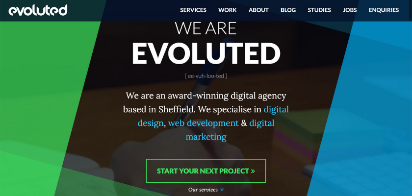 Evoluted, Sheffield based digital agency for auto industry