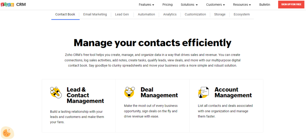 Zoho Free Crm Software For Small Business