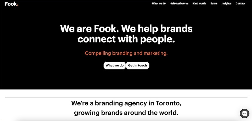 content marketing agency for startups, fook communications