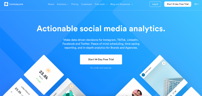 Iconosquare Social Media Analytics Tools
