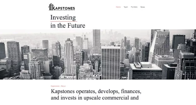 kapstone-former-website