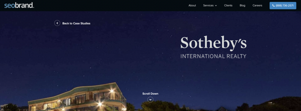 SEO Brand x Sothebys