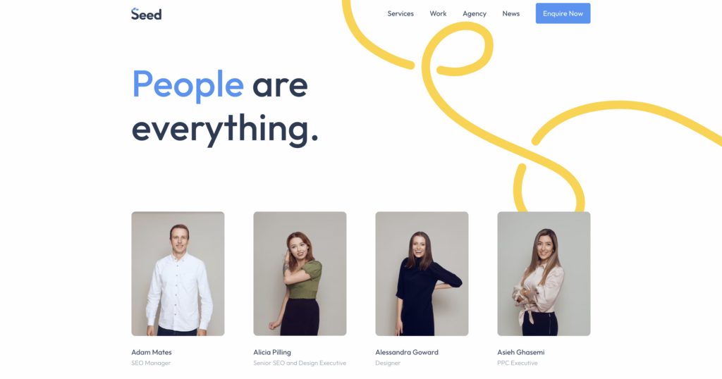 Top 13 Inspiring Meet The Team Page Examples By Digital Agencies