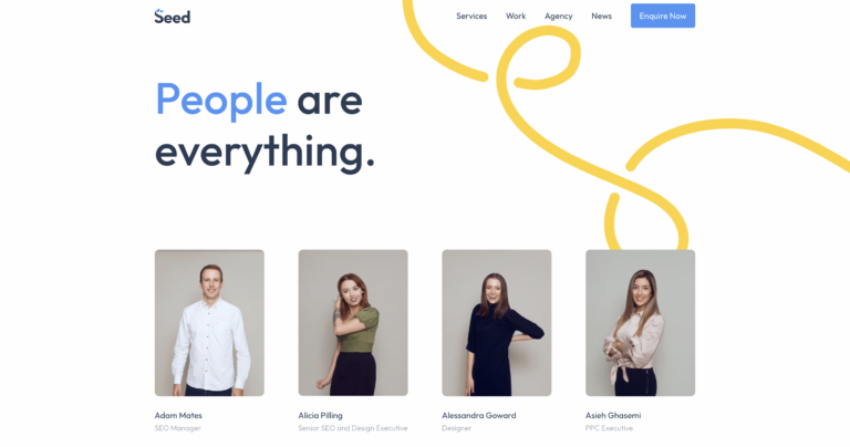 Top 13 Inspiring "Meet The Team" Page Examples By Digital Agencies