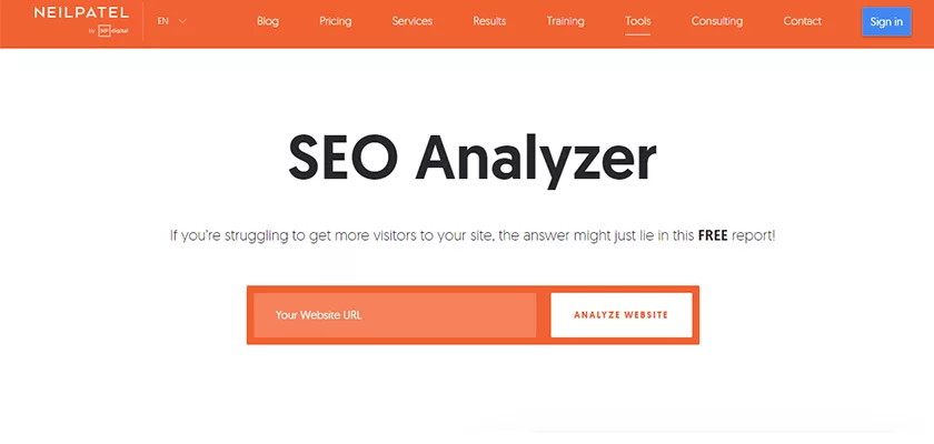 neil-patel-seo-analyzer-seo-audit-tools-for-agencies-including-free-software