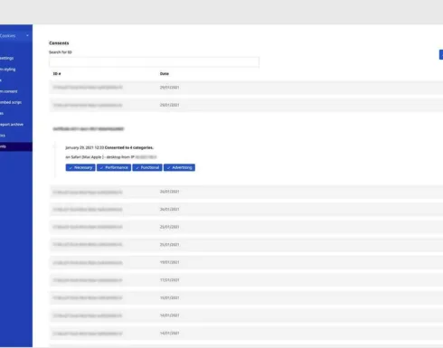 CookieFirst-CMP-consent-audit-trails