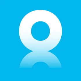 Profile Icon Avatar - Gradient on Blue - 280x280
