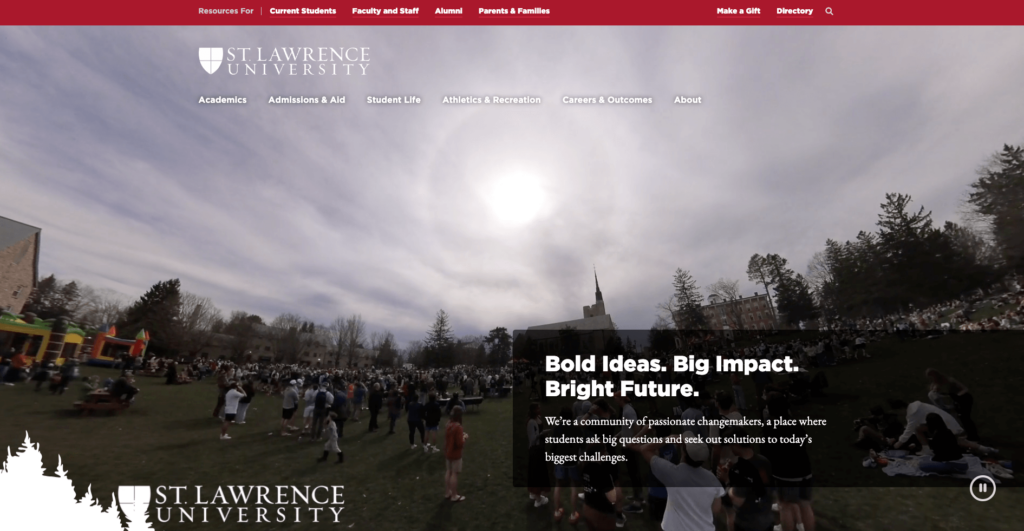 st-lawrence-university-website-design