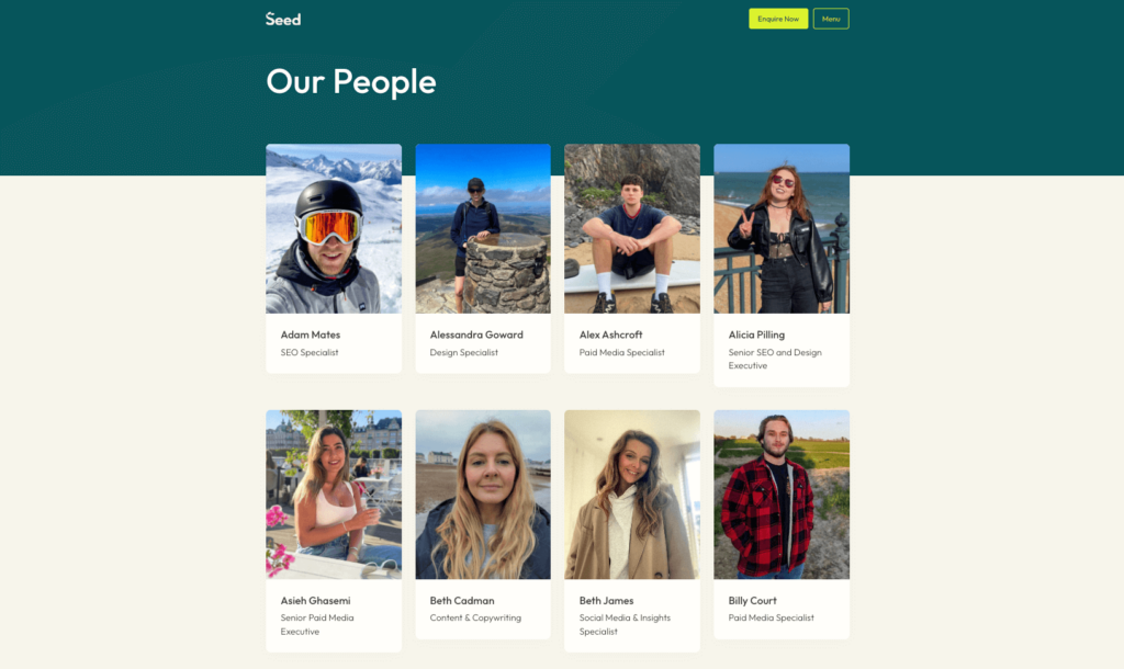 seed-agency-team-page