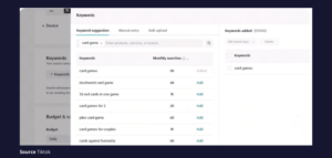 click-creative-tiktok-keywords-analytics