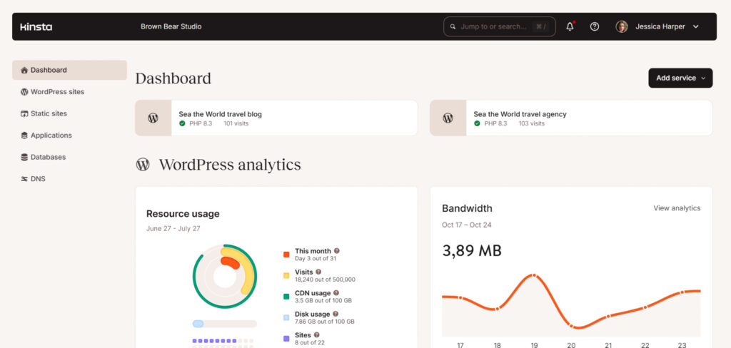 mykinsta-dashboard-analytics