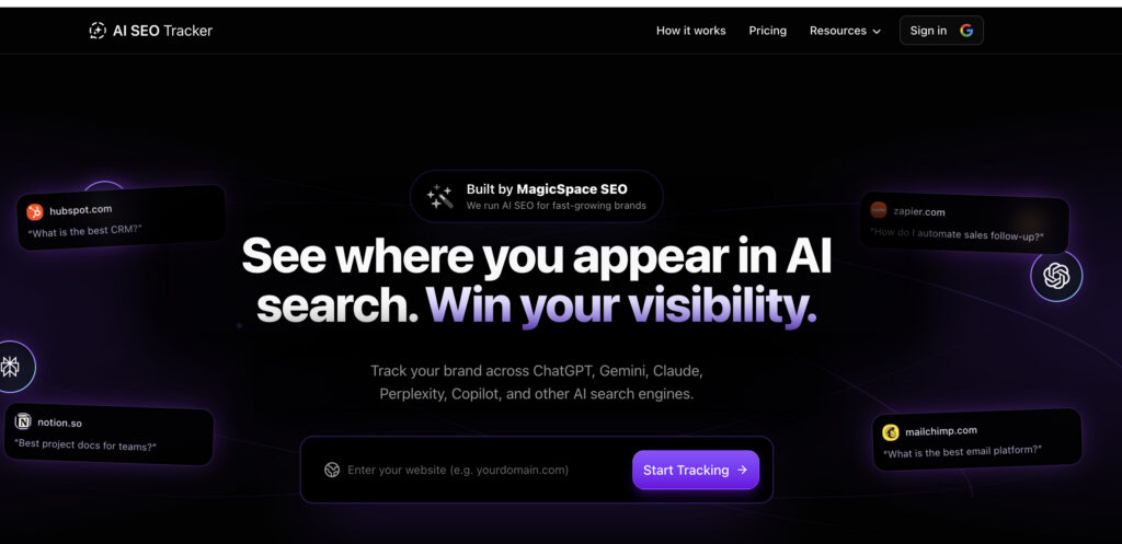 AI SEO Tracker